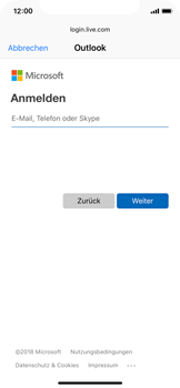 Apple iPhone XS - E-Mail - Konto einrichten (outlook) - 6 / 12