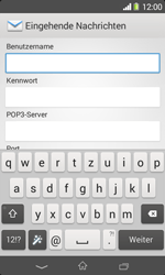 Sony Xperia E1 - E-Mail - Konto einrichten - 1 / 1