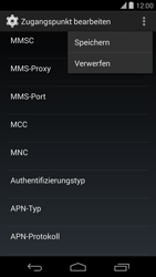 LG Google Nexus 5 - Internet - Manuelle Konfiguration - 2 / 2