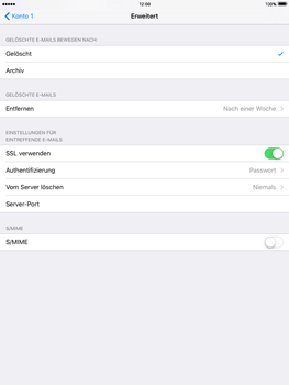 Apple iPad mini 3 - E-Mail - Konto einrichten - 22 / 27