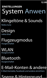 Nokia Lumia 800 - E-Mail - Konto einrichten - 0 / 0
