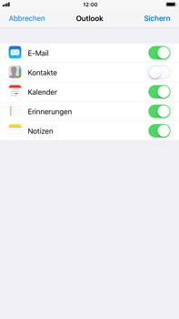 Apple iPhone 6s Plus - E-Mail - Konto einrichten (outlook) - 9 / 12