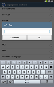 Samsung Galaxy Tab 3 8-0 LTE - Internet - Apn-Einstellungen - 2 / 2