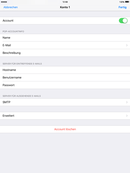 Apple iPad mini 3 - E-Mail - Konto einrichten - 16 / 27