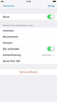 Apple iPhone 8 Plus - E-Mail - Konto einrichten - 20 / 30