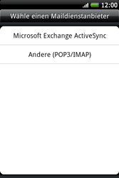HTC Wildfire S - E-Mail - Konto einrichten - 0 / 0