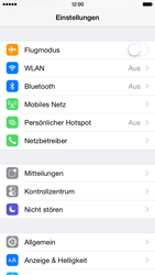 Apple iPhone 6 - Internet - Manuelle Konfiguration - 3 / 10