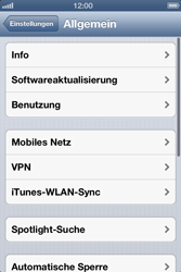 Apple iPhone 4 - MMS - Manuelle Konfiguration - 4 / 12