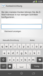 Sony Xperia Z1 Compact - E-Mail - Konto einrichten - 2 / 2