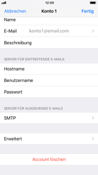 Apple iPhone 6 - E-Mail - Konto einrichten - 21 / 27