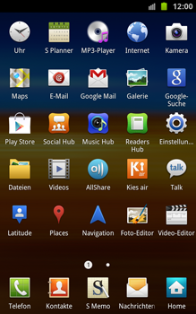 Samsung Galaxy Note - Internet - Manuelle Konfiguration - 3 / 21