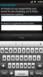 Sony Xperia U - E-Mail - Konto einrichten - 0 / 0