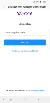 Samsung Galaxy S8 - E-Mail - Konto einrichten (yahoo) - 8 / 13