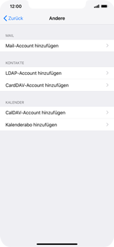 Apple iPhone XR - E-Mail - Konto einrichten - 6 / 30