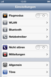 Apple iPhone 4 - MMS - Manuelle Konfiguration - 3 / 12