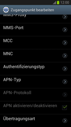 Samsung Galaxy S III - OS 4-1 JB - Internet - Apn-Einstellungen - 1 / 1