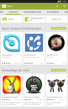 Samsung Galaxy Note 8-0 - Apps - Herunterladen - 1 / 1