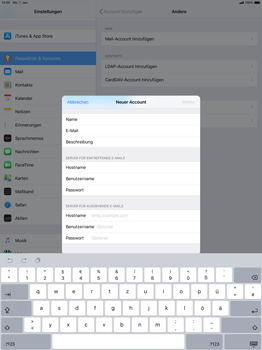 Apple iPad Pro 12.9 inch - E-Mail - Konto einrichten - 13 / 30