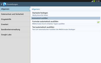 Samsung Galaxy Tab 3 10-1 LTE - Internet - Manuelle Konfiguration - 0 / 0
