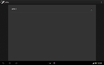 Sony Xperia Tablet Z LTE - Internet - Apn-Einstellungen - 2 / 2