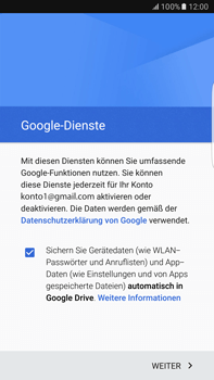 Samsung Galaxy S6 edge+ - E-Mail - Konto einrichten (gmail) - 15 / 19