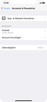 Apple iPhone X - E-Mail - Konto einrichten (outlook) - 0 / 0