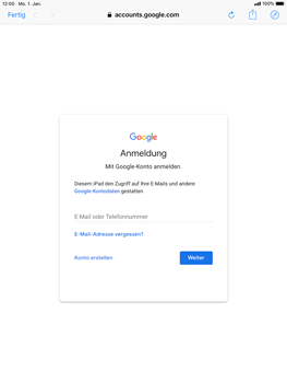 Apple iPad Pro 9.7 inch - E-Mail - Konto einrichten (gmail) - 6 / 11