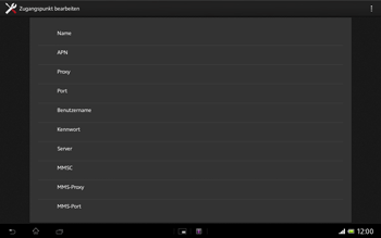 Sony Xperia Tablet Z LTE - Internet - Apn-Einstellungen - 2 / 2