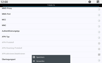 Samsung Galaxy Tab 3 10-1 LTE - Internet - Apn-Einstellungen - 0 / 0