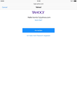 Apple iPad Pro 9.7 inch - E-Mail - Konto einrichten (yahoo) - 9 / 13