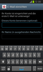 Samsung Galaxy S2 Plus - E-Mail - Konto einrichten - 1 / 1