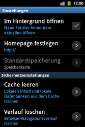 Samsung Galaxy Ace i - Internet - Manuelle Konfiguration - 20 / 23