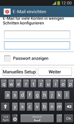 Samsung Galaxy Ace 3 - E-Mail - Konto einrichten - 2 / 2