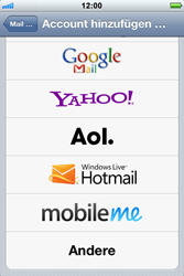 Apple iPhone 3GS - E-Mail - Konto einrichten - 3 / 3