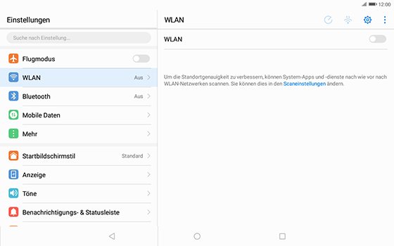 Huawei MediaPad T3 (10.0) LTE - Internet - Apn-Einstellungen - 5 / 27