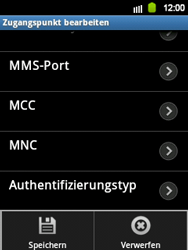 Samsung Galaxy Y - Internet - Apn-Einstellungen - 10 / 17