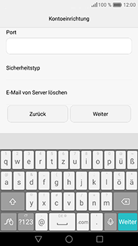 Huawei P9 Plus - E-Mail - Konto einrichten - 2 / 2