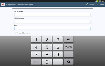 Samsung Galaxy Tab 3 10-1 LTE - E-Mail - Konto einrichten - 0 / 0