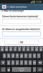 Samsung Galaxy Ace 3 - E-Mail - Konto einrichten - 1 / 1