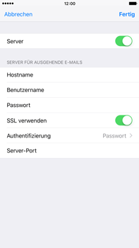 Apple iPhone 6 Plus - E-Mail - Konto einrichten - 2 / 2