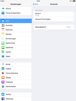 Apple iPad Mini 4 - E-Mail - Konto einrichten - 29 / 32
