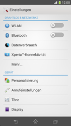 Sony Xperia Z1 Compact - Internet - Manuelle Konfiguration - 1 / 1