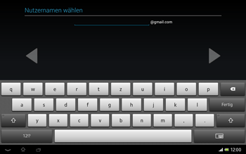 Sony Xperia Tablet Z LTE - Apps - Konto anlegen und einrichten - 9 / 27