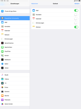 Apple iPad Pro 12.9 inch - E-Mail - Konto einrichten (outlook) - 9 / 12