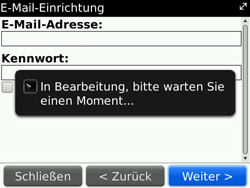 BlackBerry Bold - E-Mail - Konto einrichten - 0 / 0