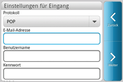 HTC ChaCha - E-Mail - Konto einrichten - 2 / 2
