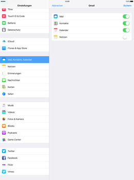 Apple iPad Pro 12.9 inch - E-Mail - Konto einrichten (gmail) - 10 / 13