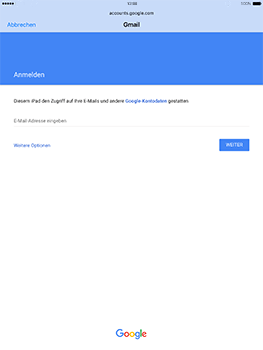 Apple iPad Air 2 - E-Mail - Konto einrichten (gmail) - 2 / 2