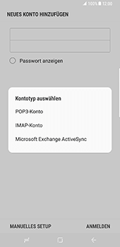 Samsung Galaxy S8 Plus - E-Mail - Konto einrichten - 1 / 1