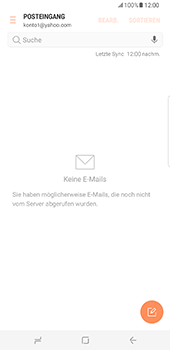 Samsung Galaxy S8 Plus - E-Mail - Konto einrichten (yahoo) - 10 / 12